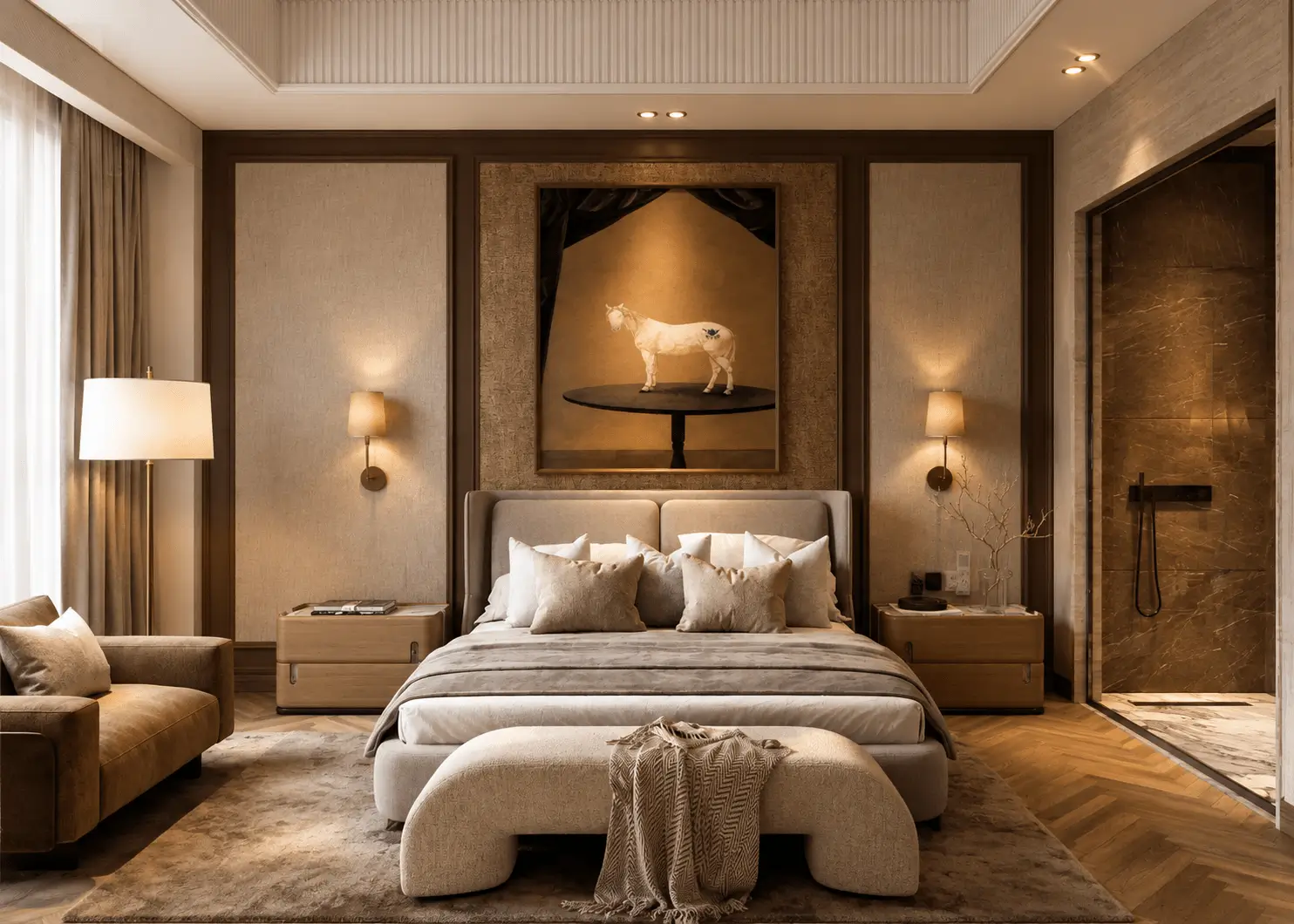 service apartments bedrooms design